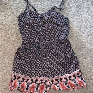 Super Cute Patterned Romper!